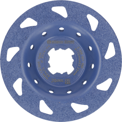 Cabeça de retificação de carboneto multimaterial Bosch EXPERT Disco fino e plano de 115 mm.