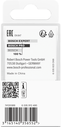 Broca de roteador Bosch PRO Roman Ogee haste de 8 mm.