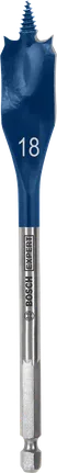Broca chata Bosch EXPERT Self Cut Speed ​​de 18 mm.