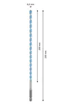 Broca multifuncional para construção Bosch EXPERT HEX-9, 6 x 250 mm.