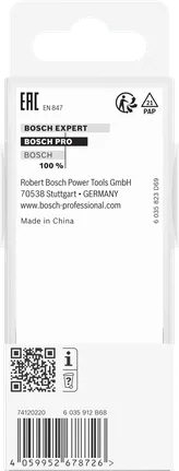 Broca de roteador Bosch PRO haste 12,7×40mm 8mm.