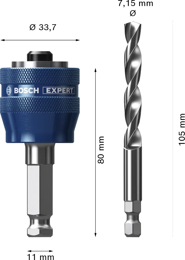EXPERT Power Change Plus com broca guia