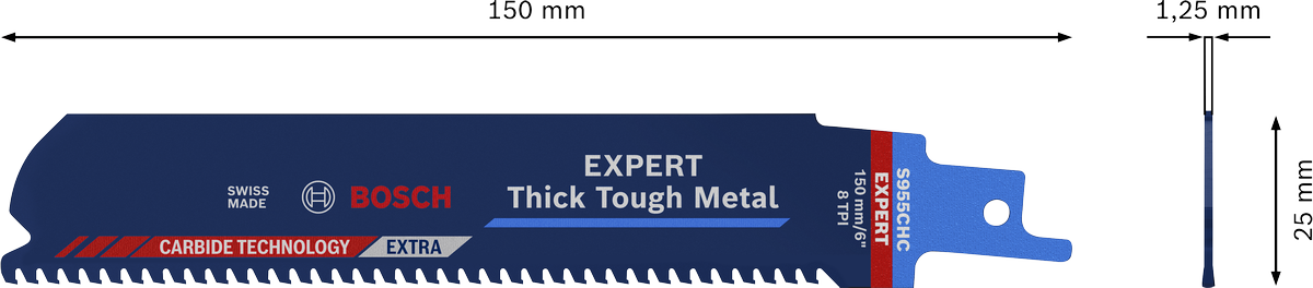 EXPERT Thick Tough Metal S955CHC