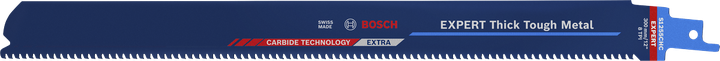 Lâmina de serra alternativa Bosch EXPERT Thick Tough Metal.