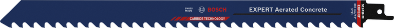 Lâmina de serra alternativa Bosch EXPERT para concreto aerado S1241HM.