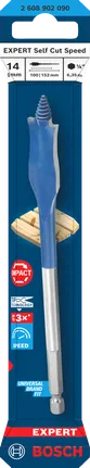 Broca chata Bosch EXPERT Self Cut Speed ​​de 14 mm.