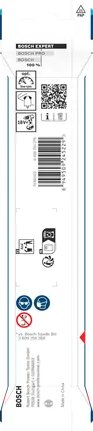 Broca chata Bosch EXPERT Self Cut Speed ​​26x152 mm com embalagem.