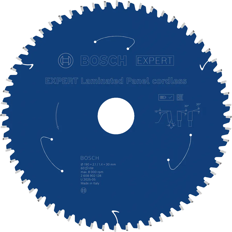 EXPERT Laminated Panel cordless