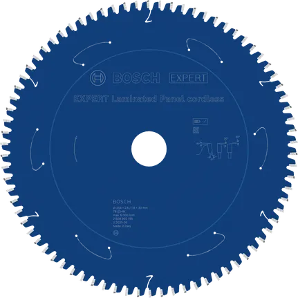 Lâmina de serra circular sem fio Bosch EXPERT Laminated Panel.