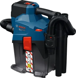 Extrator de pó sem fio Bosch GAS18V-6LS com mangueira.