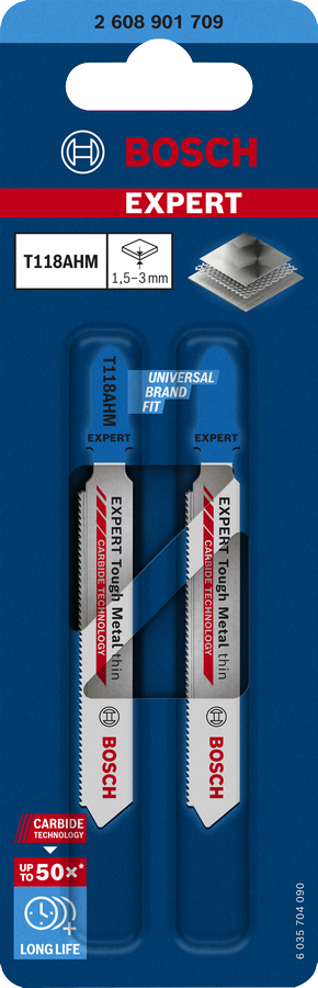 EXPERT Tough Metal thin T118AHM