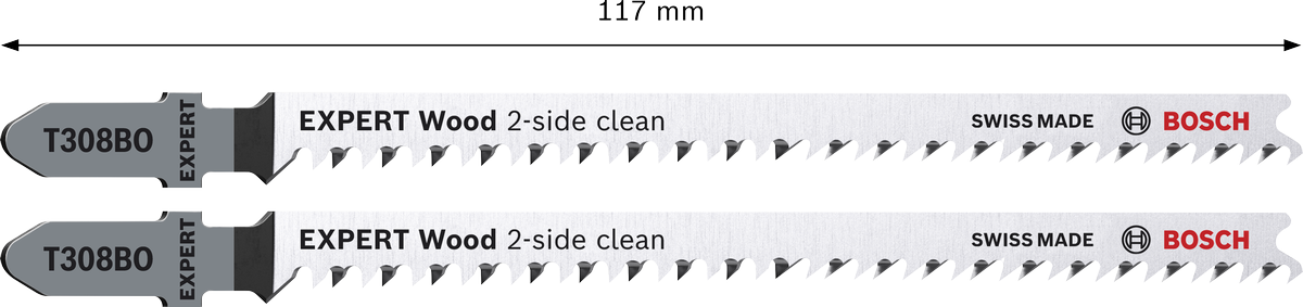 EXPERT Wood 2-side clean T308BO
