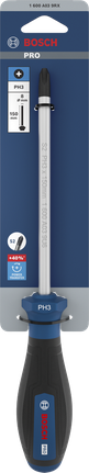 Chave de fenda Bosch PRO PH3 x 150 mm com cabo ergonômico.