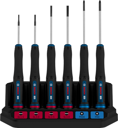 PRO PH/SL Precision Screwdriver Set, 6 pçs