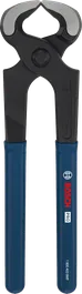 Alicate de carpinteiro Bosch PRO de 200 mm com cabos revestidos.