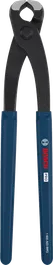 Alicate de corte para concreto Bosch PRO de 225 mm com cabos revestidos.