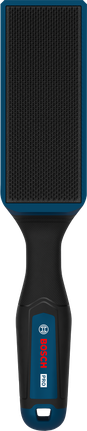 Escova de lima Bosch PRO de 230 mm com cabo ergonômico.