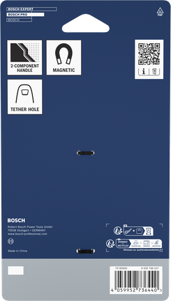 Embalagem para chave de fenda Bosch PRO com cabo em T e ponta magnética.