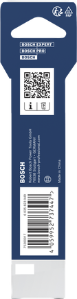 Pacote com 6 refis de grafite Bosch HB 2,8 mm.