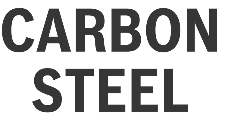 Aço carbono.