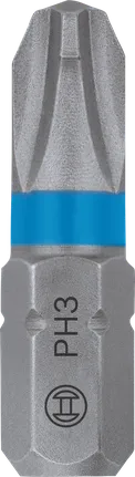 Ponta de chave de fenda Bosch Extra Hard PH3 de 25 mm.