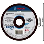 Disco de corte para metal Bosch PRO 115 x 3 x 22,23 mm.
