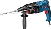 Martelo perfurador Bosch GBH 2-24 D com mandril SDS plus.