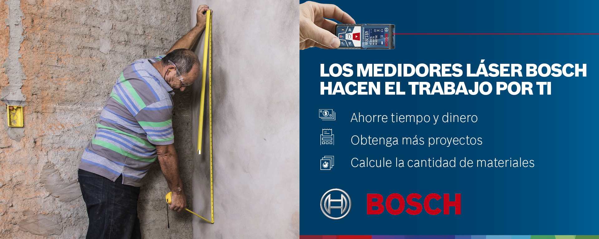 Bosch Ferramentas Eletricas Medidores Banner