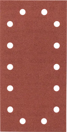Lija Bosch C430 de 115x230 mm, grano 180, 14 agujeros.