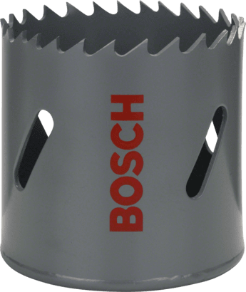 Bosch 2608580862 estuche con 9 copas de sierra bimetálicas HSS universales 24/27/ 32/35/ 40/52 mm 