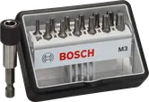 Juego de puntas de destornillador Bosch Robust Line 12+1 Extra Hard.