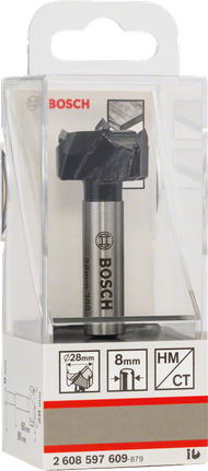 Broca de corte para bisagras Bosch de 28 mm TC.