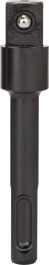 Adaptador Bosch SDS plus con cuadrado externo de 1/2 pulgada.