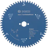 Hoja de sierra circular Bosch Expert para paneles laminados.