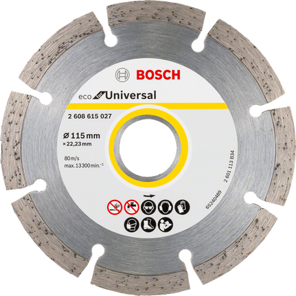 Disco de corte de diamante segmentado Eco for Universal - Bosch Professional