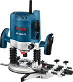 Fresadora Bosch GOF 2000 CE con potencia de entrada de 2.000 W.