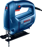 Sierra de calar Bosch GST 650 para cortar madera y aluminio.