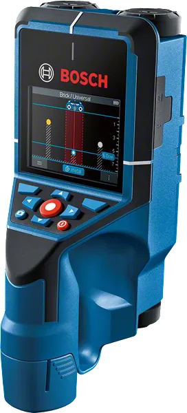 Detector Bosch D-Tect 200 C con pantalla a color.