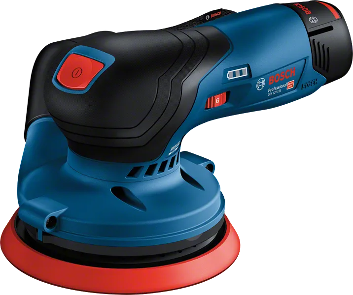 Lijadora orbital aleatoria inalámbrica Bosch GEX 12V-125.