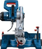 Sierra ingletadora deslizante Bosch GCM 254 para cortes precisos de madera.