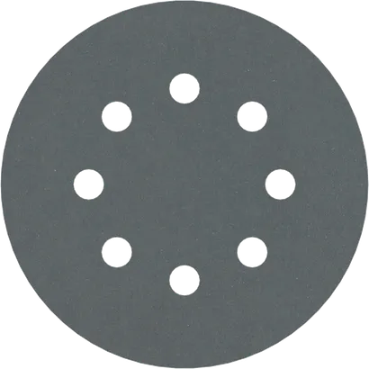 Disco de lijado Bosch PRO F355 125 mm con 8 agujeros.