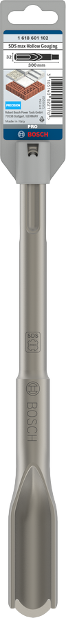 Cincel acanalado PRO SDS max Hollow Gouging