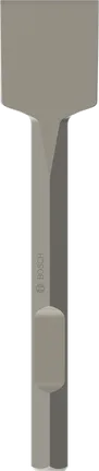 Cincel de pala Bosch PRO HEX-4C de 28 mm hexagonal para demolición.