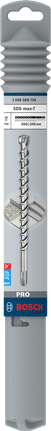 Broca para taladro percutor Bosch SDS max-7 17×200×340 mm.