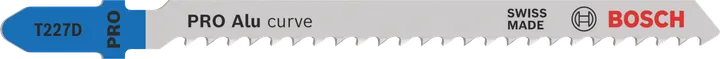 Hoja de sierra de calar Bosch PRO Alu curve T227D para metal.