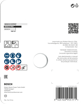 Disco de diamante cerámico Bosch PRO 105 x 20 mm.