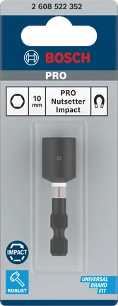 Aprietatuercas de impacto Bosch PRO 10 mm.