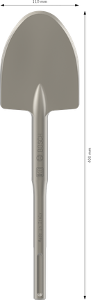 Cincel de excavación Bosch PRO SDS max 110x400 mm.