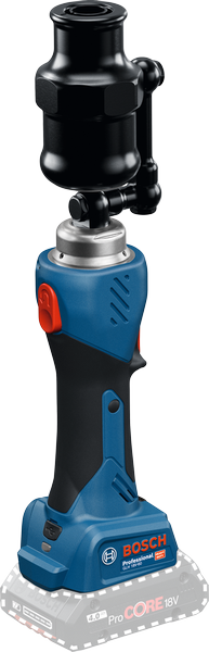 Herramienta perforadora hidráulica inalámbrica Bosch GLH 18V-60.