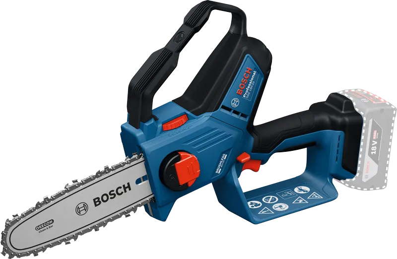 Podadora de batería Bosch GKE 18V-20 para cortes precisos.